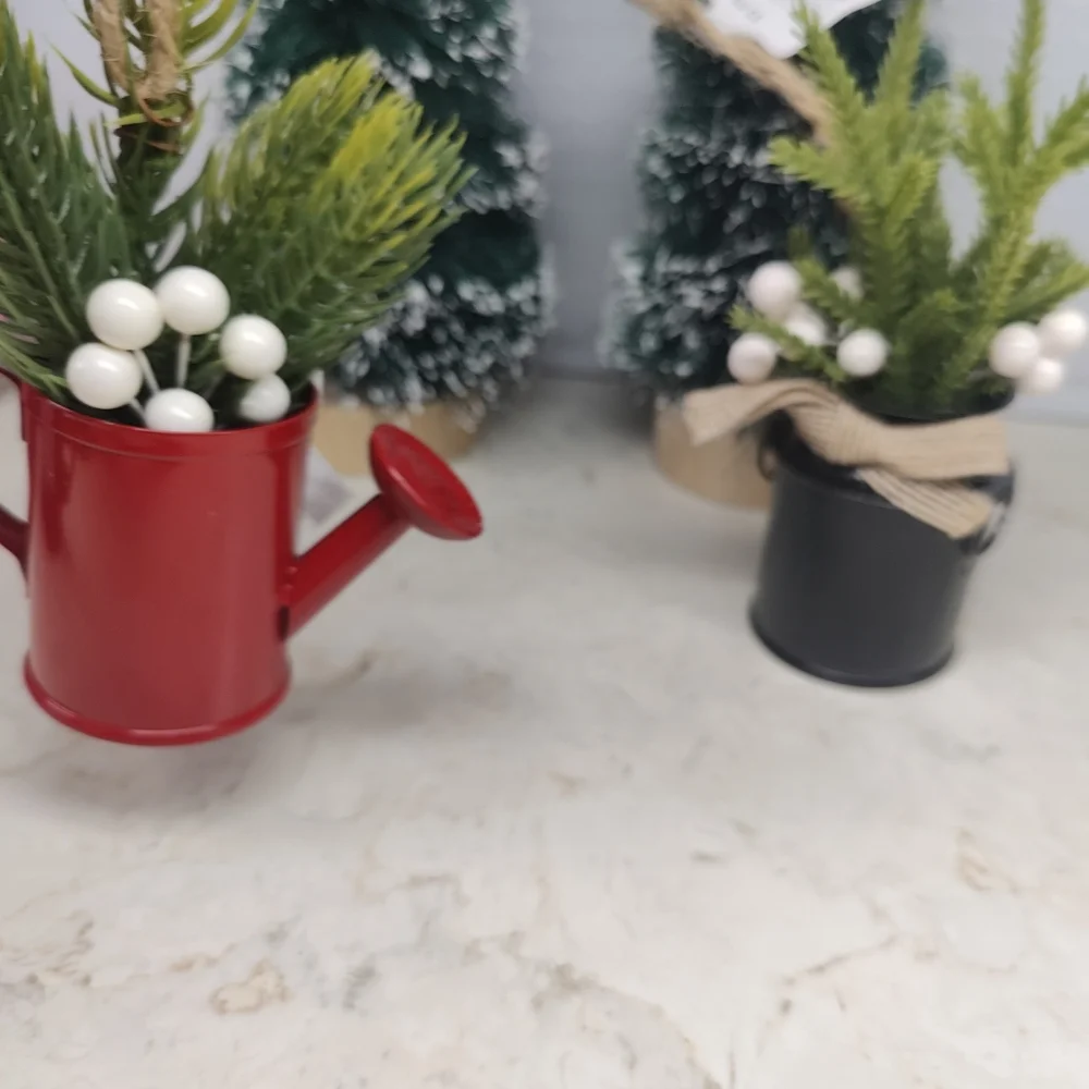 2 Wondershop Target Christmas Tree Ornaments Gardening Water Can/ Milk Jug O